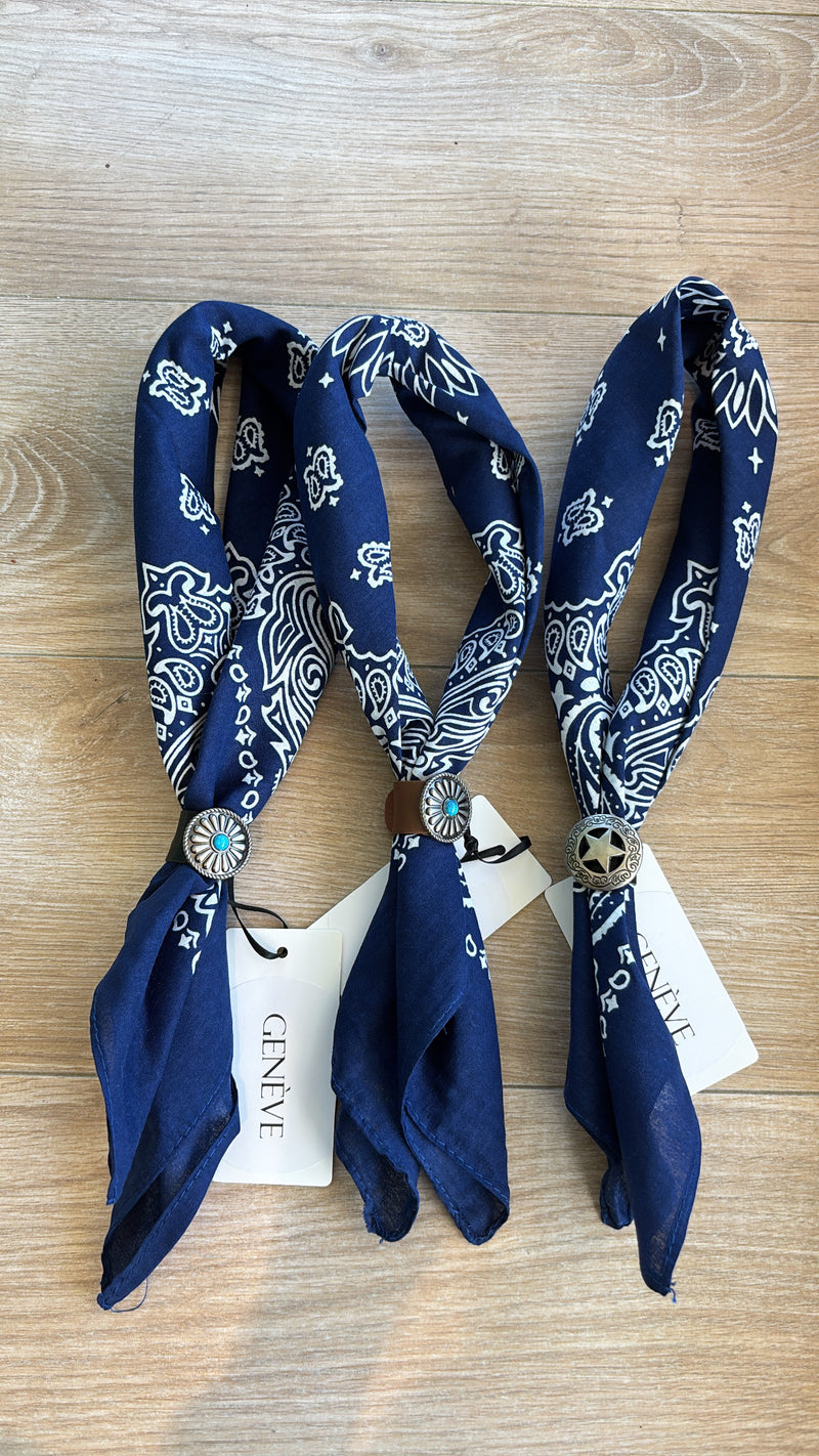 Bandana blu (più varianti)
