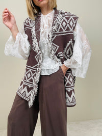 Gilet in maglia Maya (più colori)