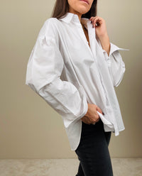 Camicia bianca con manica a baloon