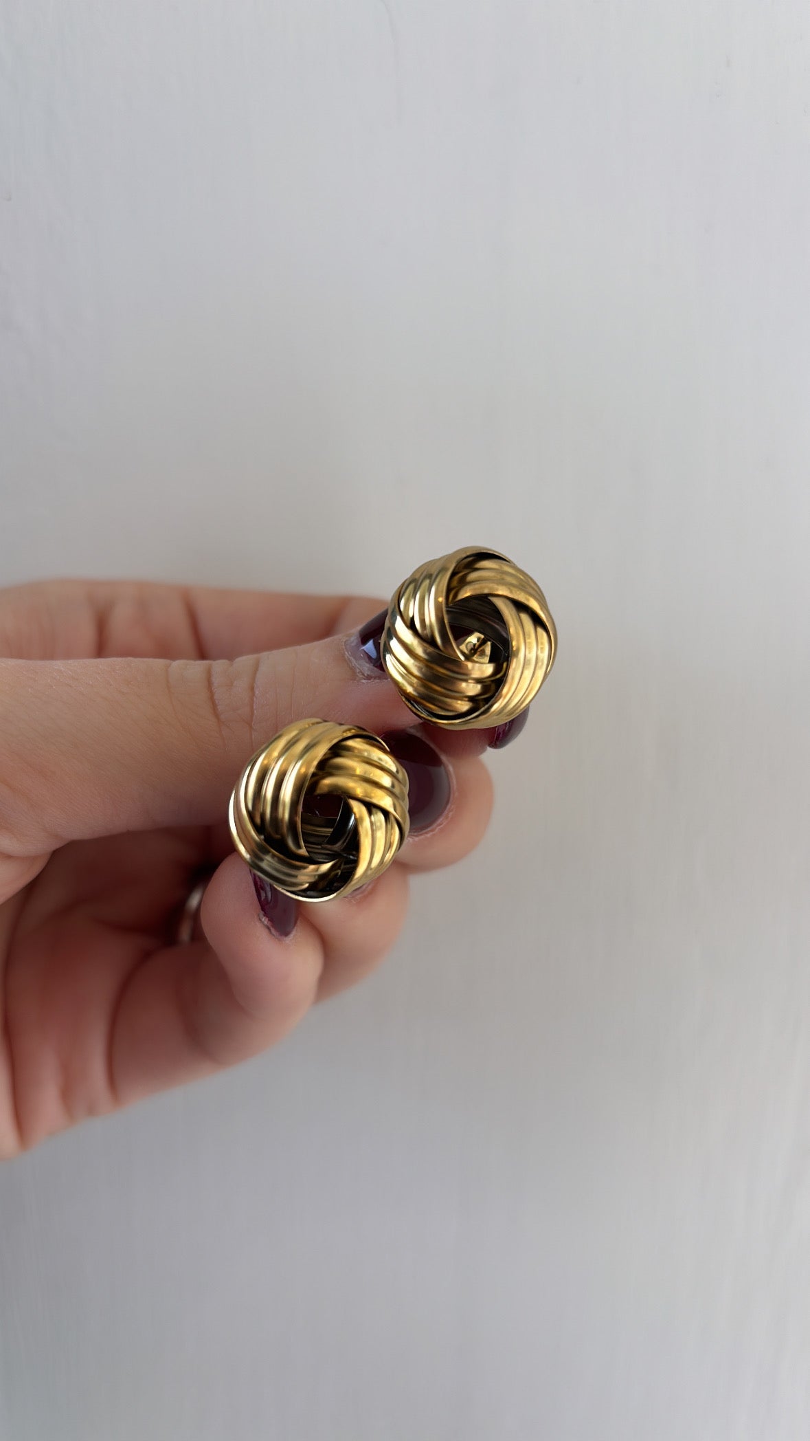 Orecchini nodo (più colori)