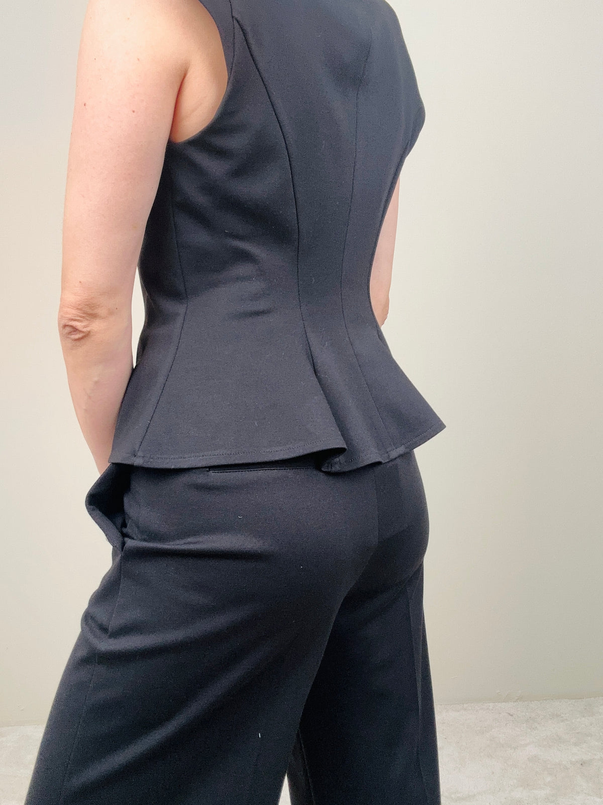 Pantalone nero punto milano