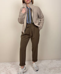 Pantalone jogging verde