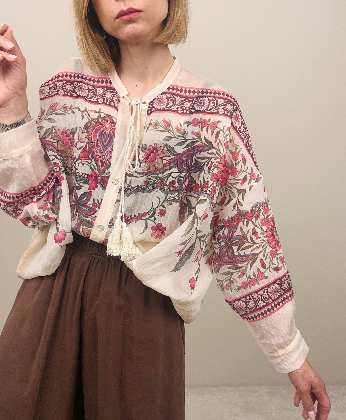 Camicia floreale