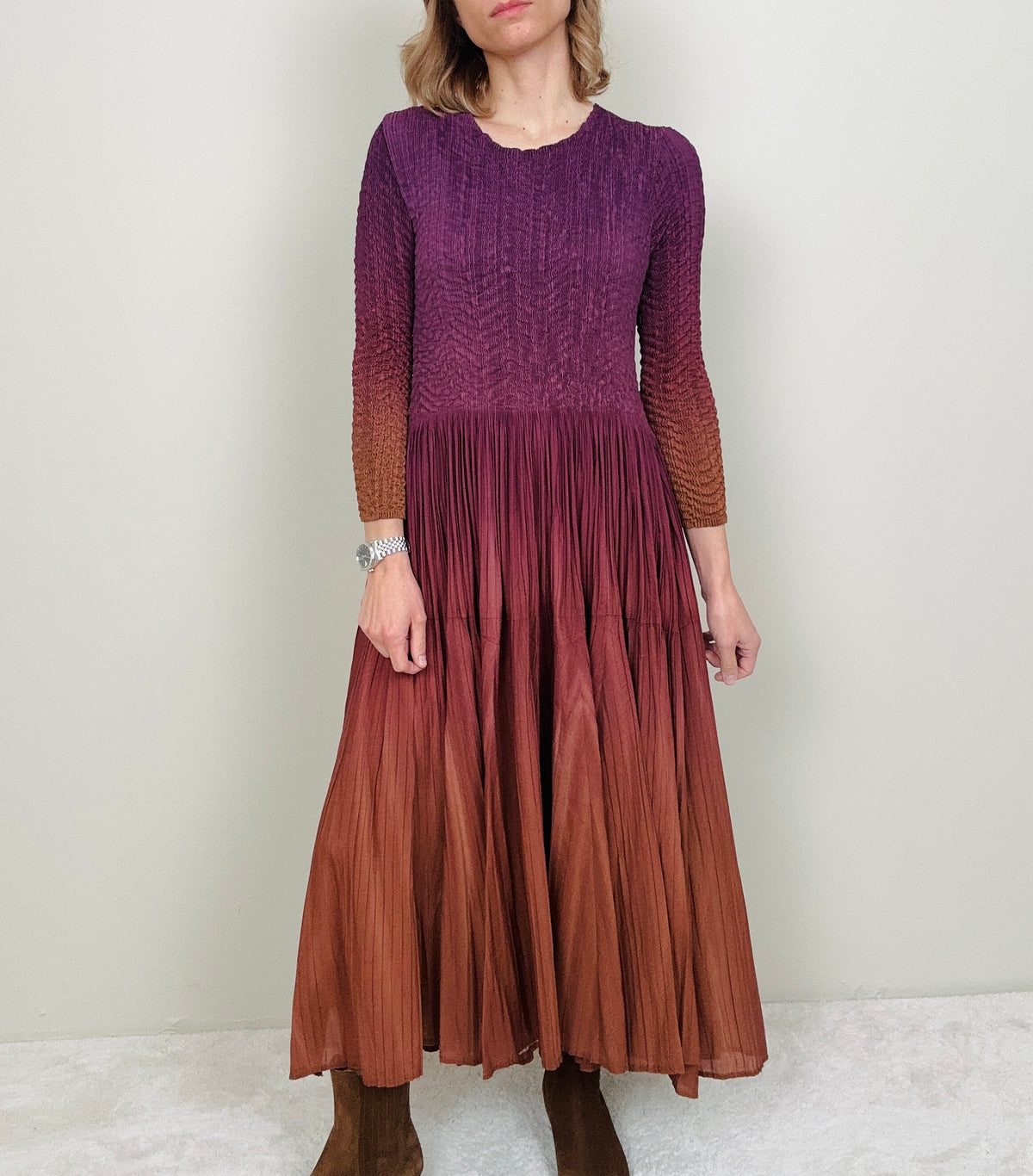 Abito lungo degradè