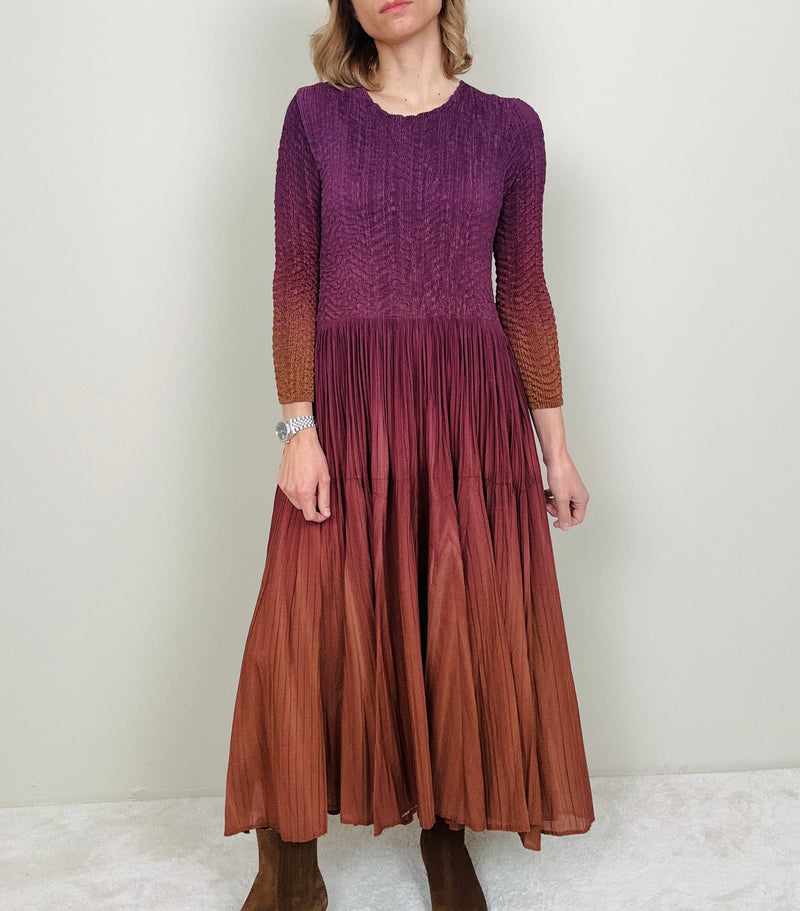 Abito lungo degradè