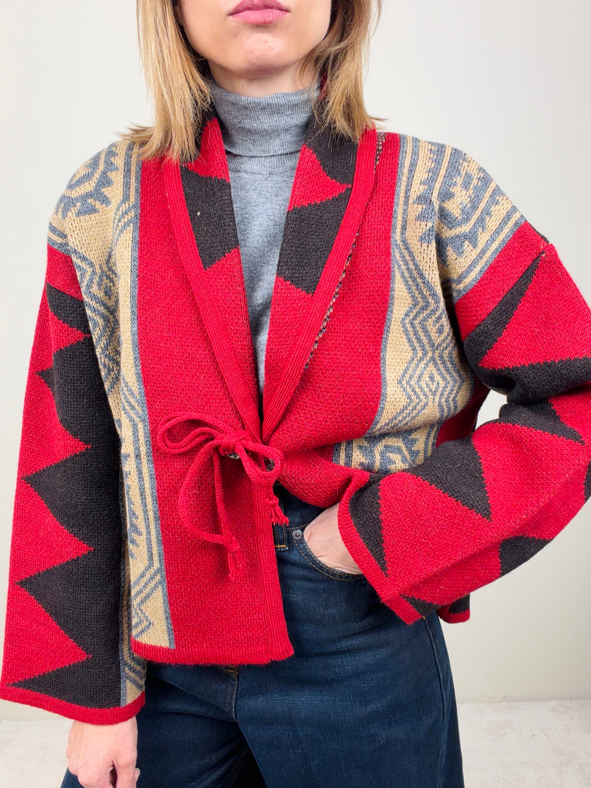 Cardigan azteco