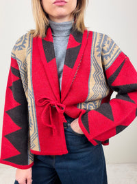 Cardigan azteco