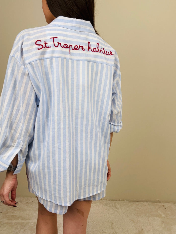 Camicia St. Tropez azzurro