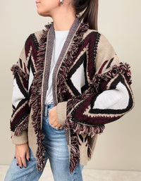 Cardigan rombi (più colori)