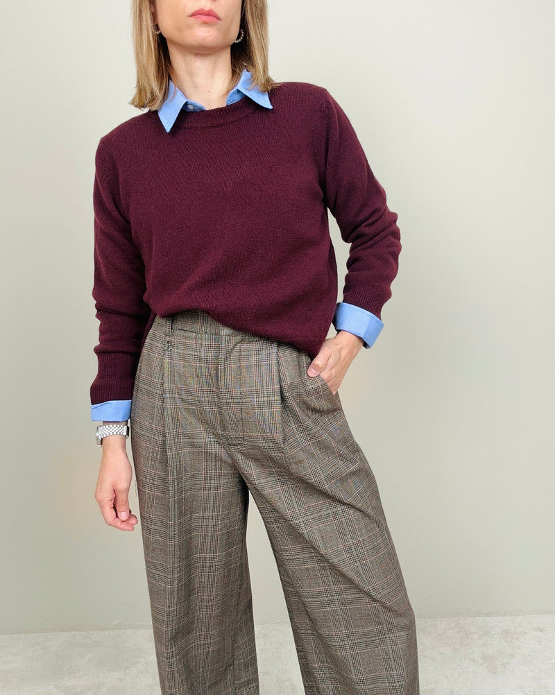 Maglioncino girocollo 100%lana