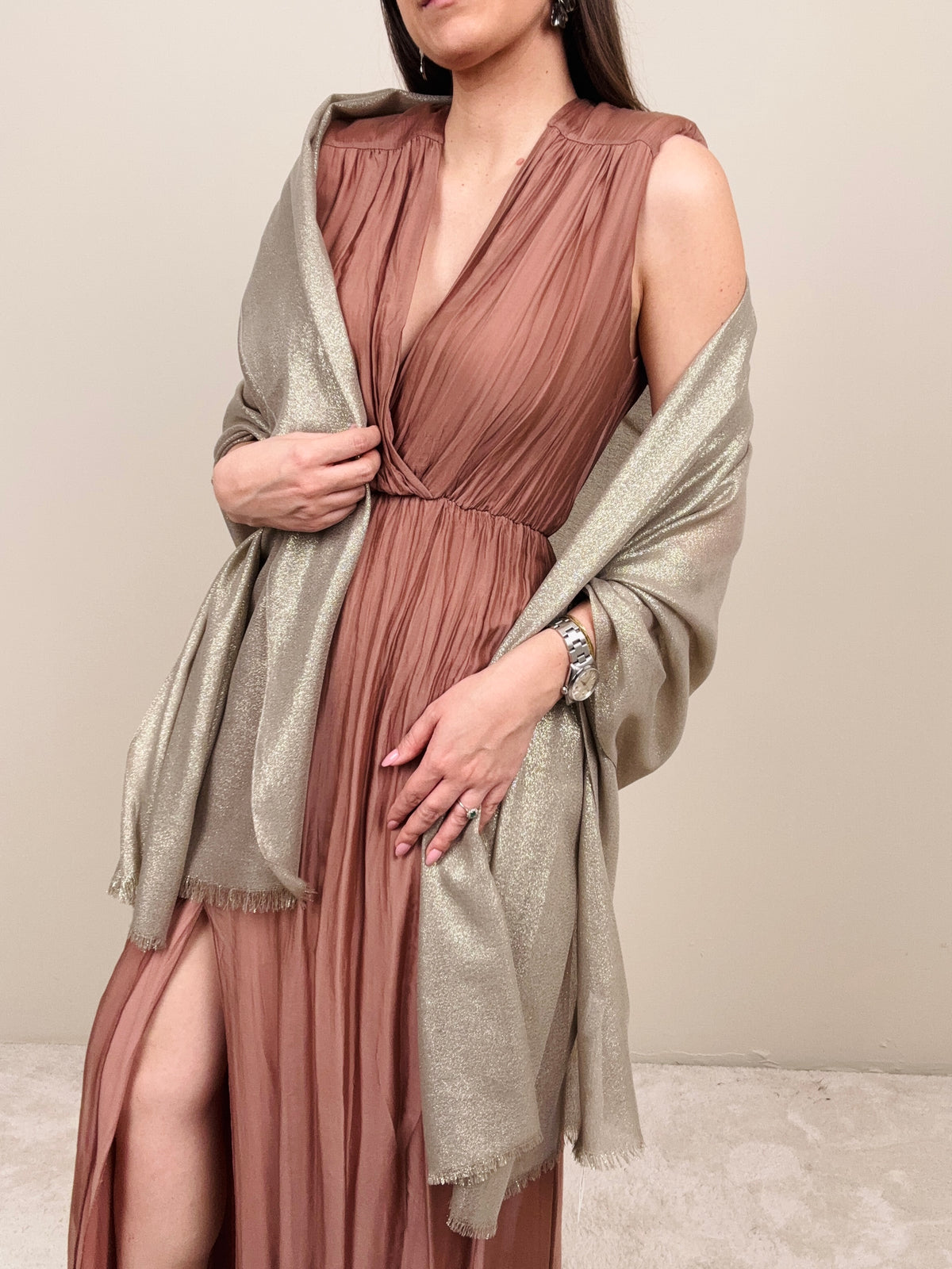 Stola con lurex