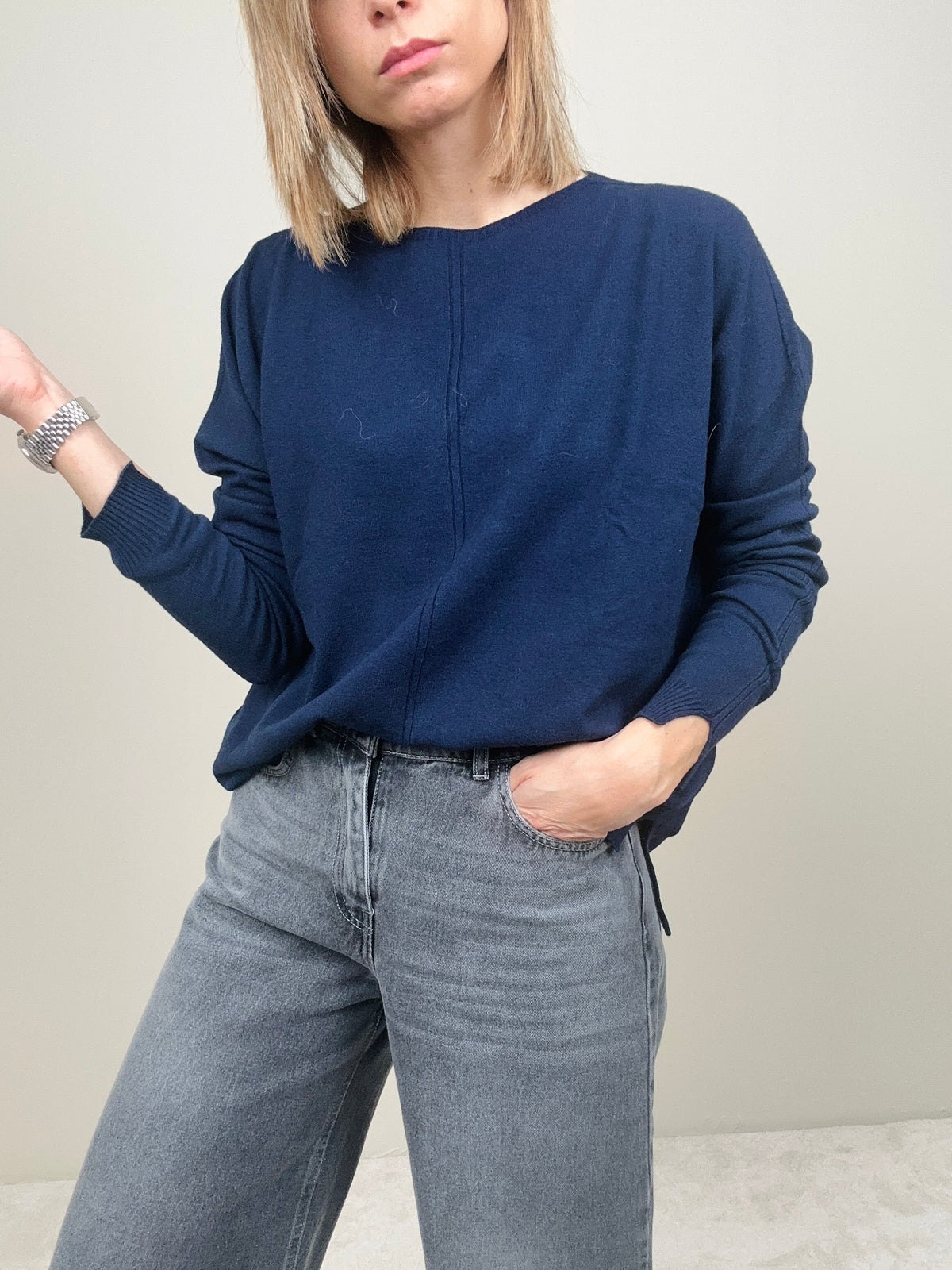 Maglioncino basico calda viscosa (più colori)