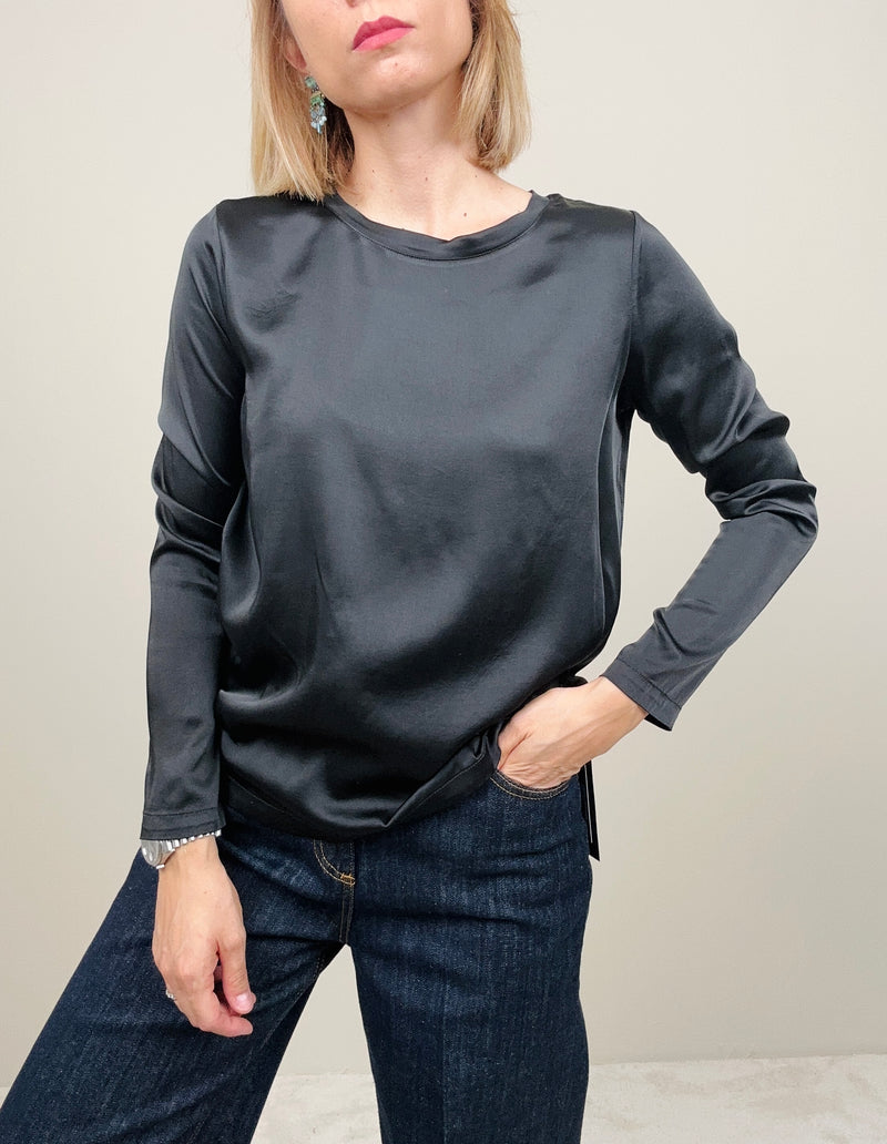 Camicia viscosa manica lunga (più colori)