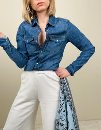 Camicia in jeans slim