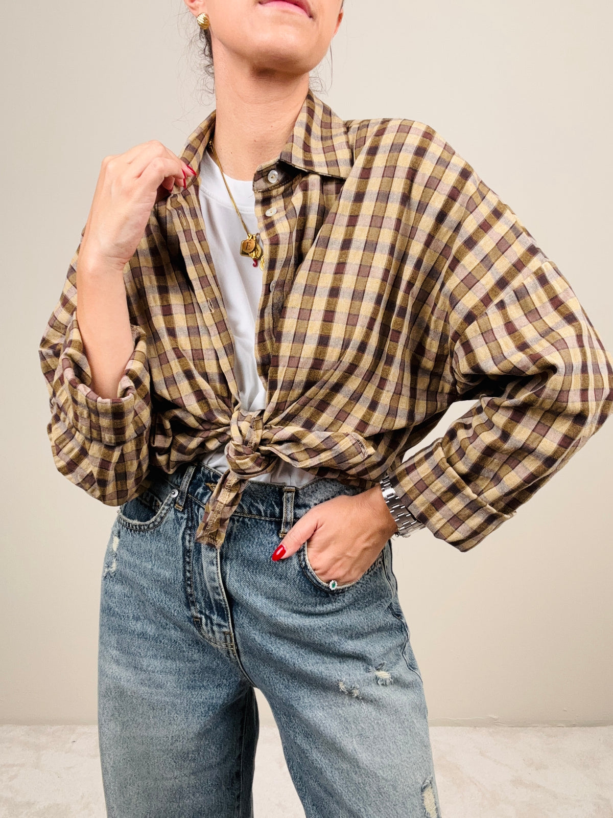 Camicia quadretti