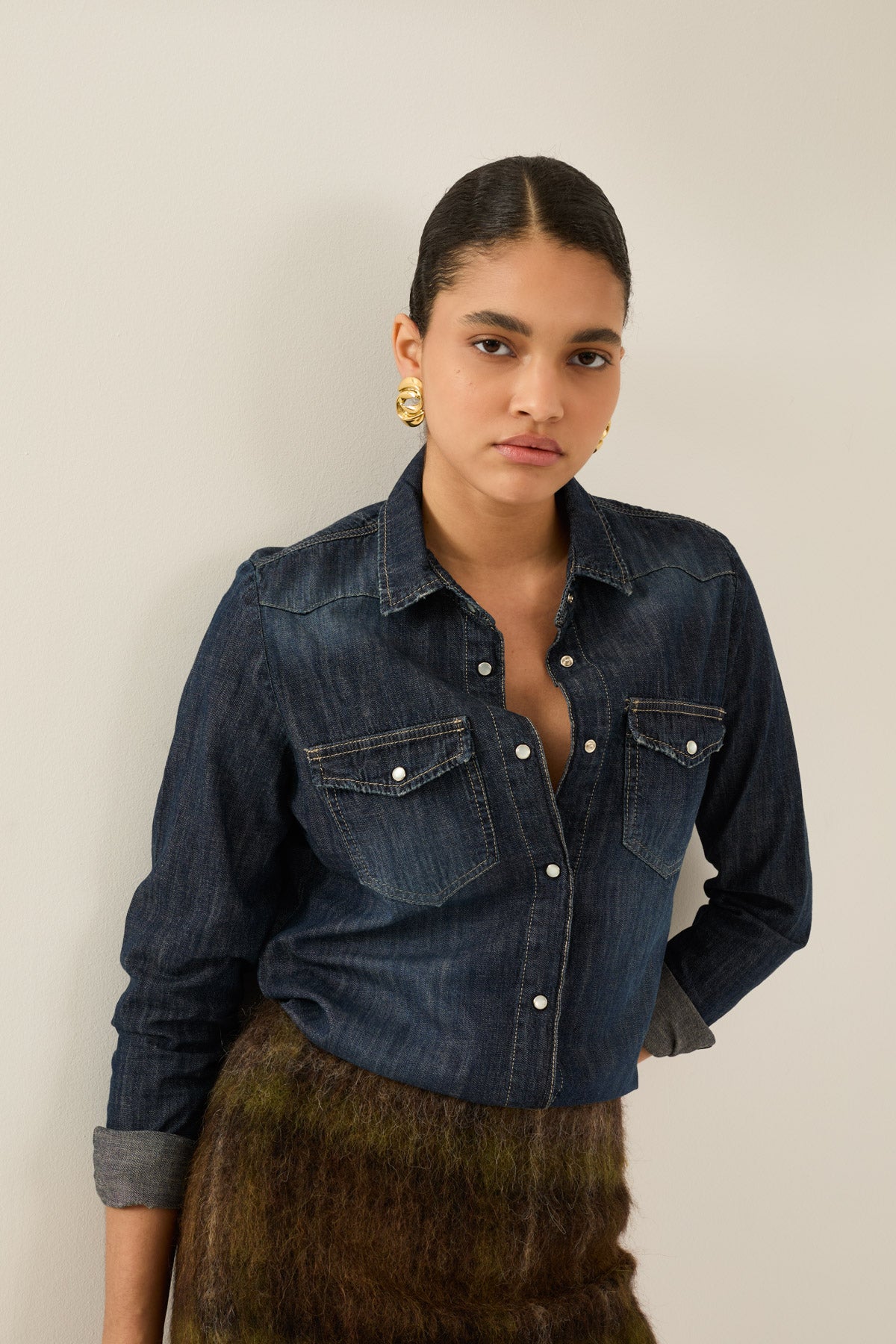 Camicia in demin