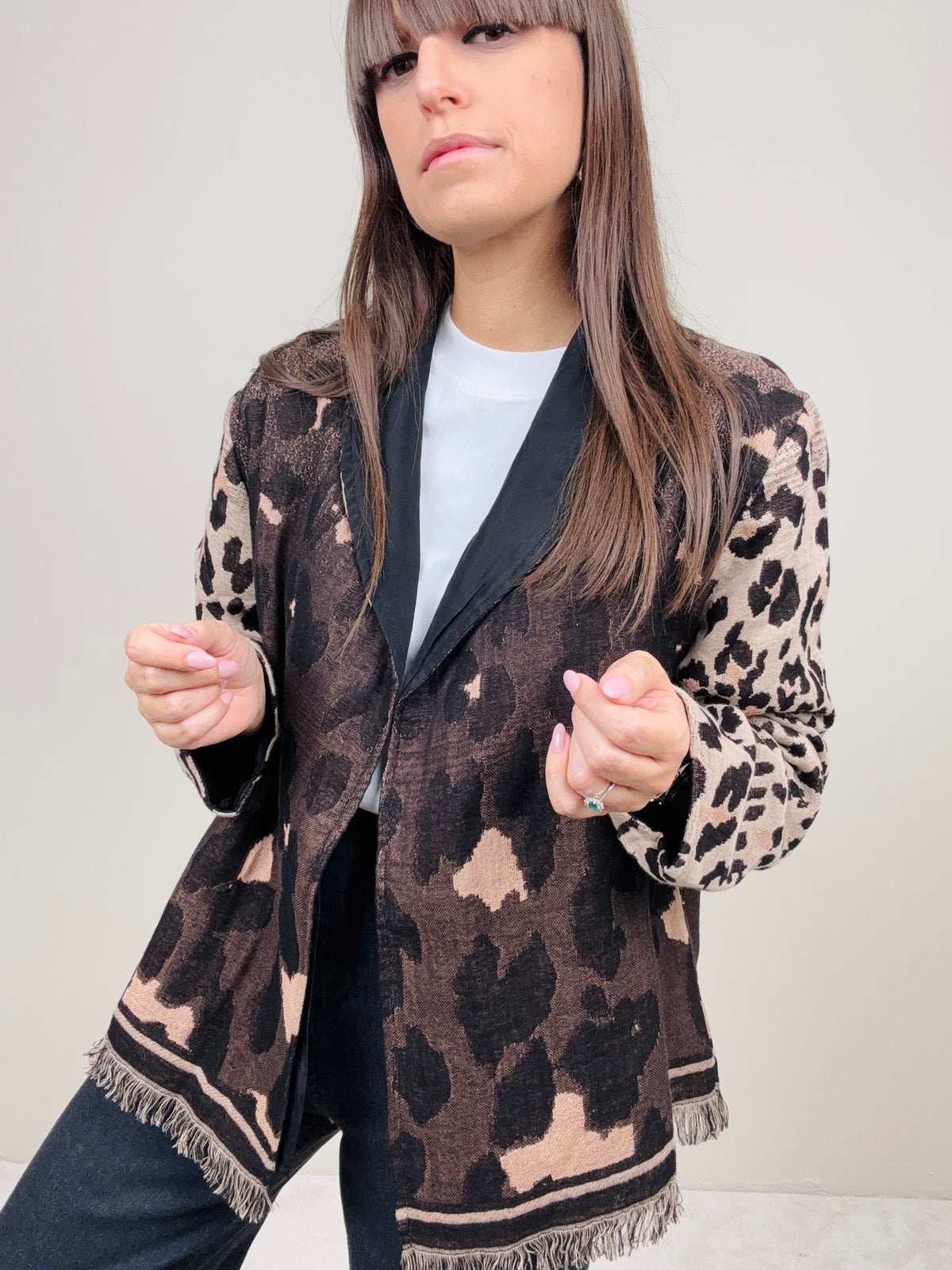 Kimono Sveva animalier
