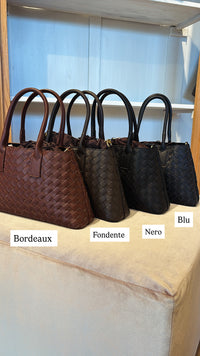 Borsa intrecciata (più colori)