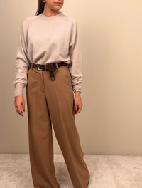 Pantalone palazzo cammello