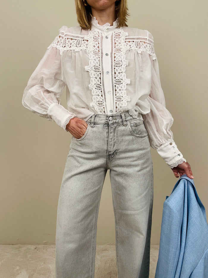 Jeans Bella grigio chiaro