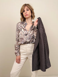 Camicia stampa cachemire