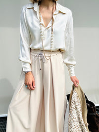 Camicia in viscosa con colletto