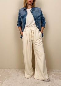 Pantalone ginnico burro