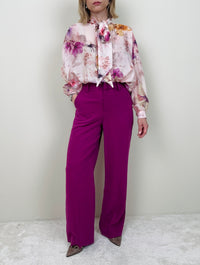 Pantalone ciclamino