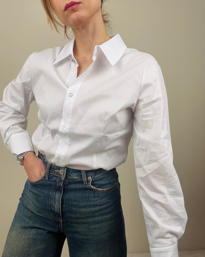 Camicia bianca basica