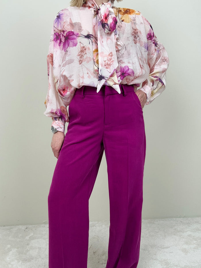 Pantalone ciclamino