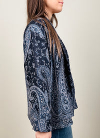 Cardigan Malika blu