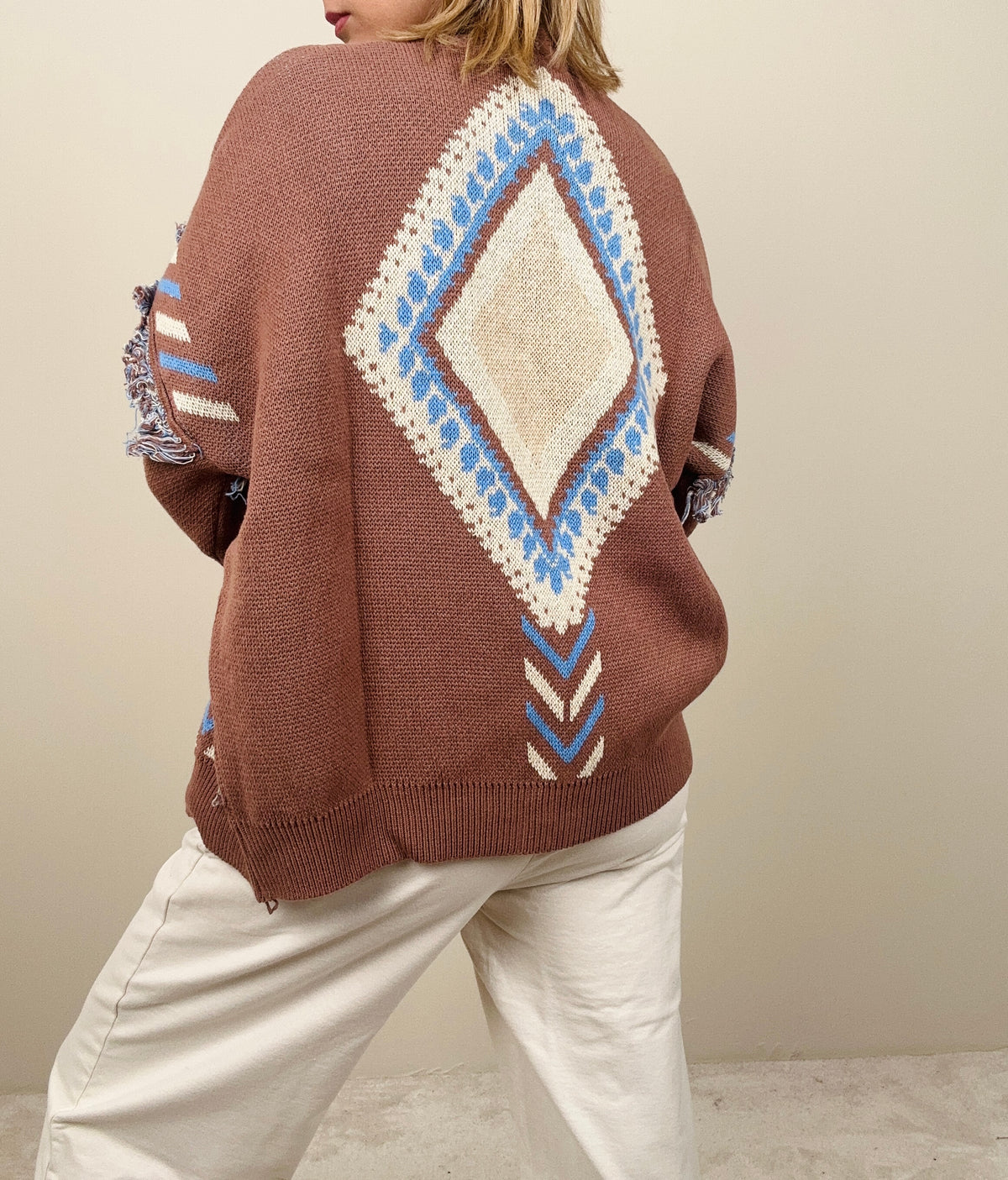 Cardigan rombi (più colori)