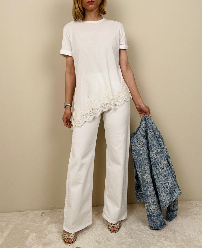 Jeans London bianco