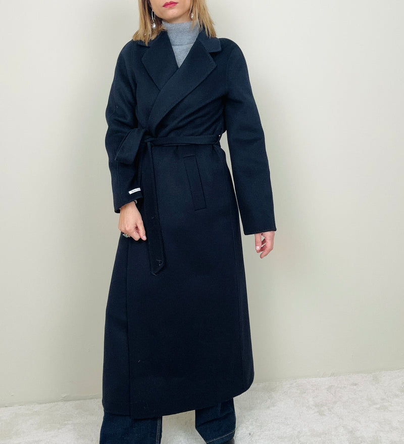 Cappotto vestaglia blu