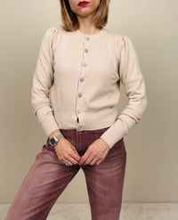 Golfino con bottoni gioiello