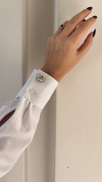 Copri bottone mini fiore