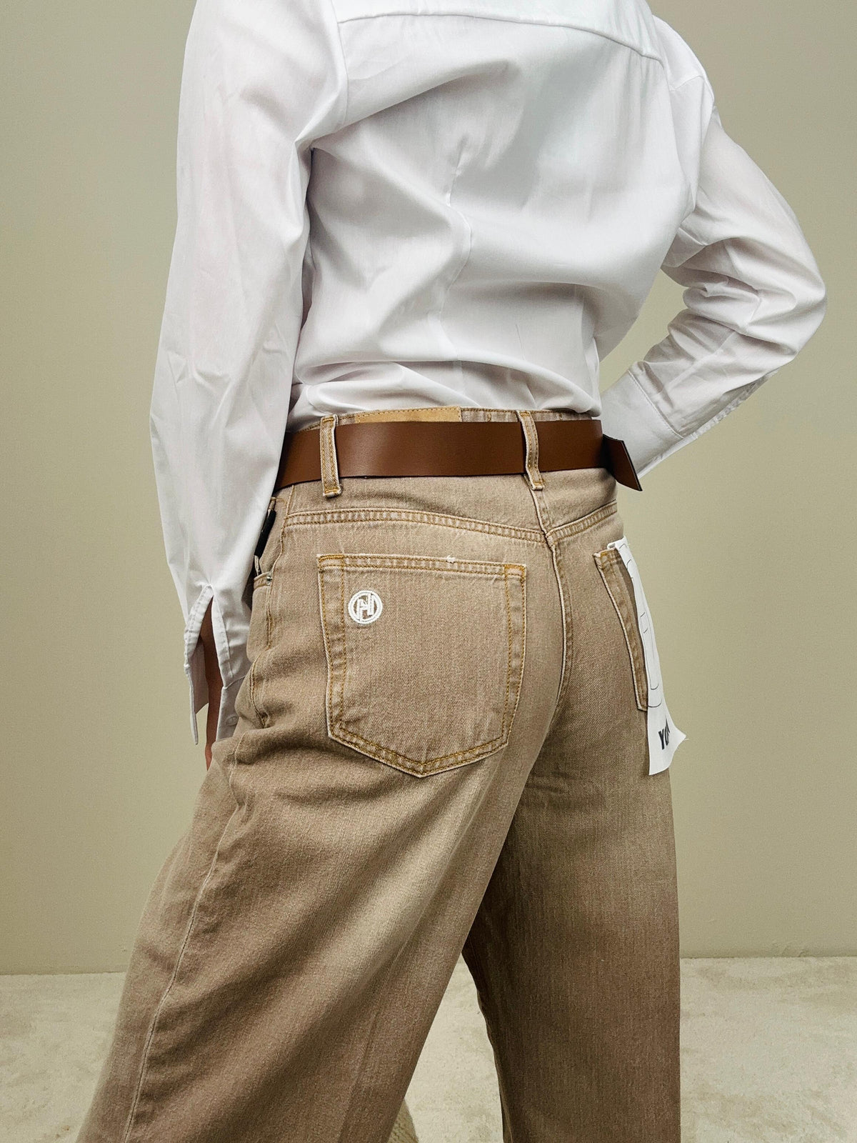Jeans Mandy caffellatte